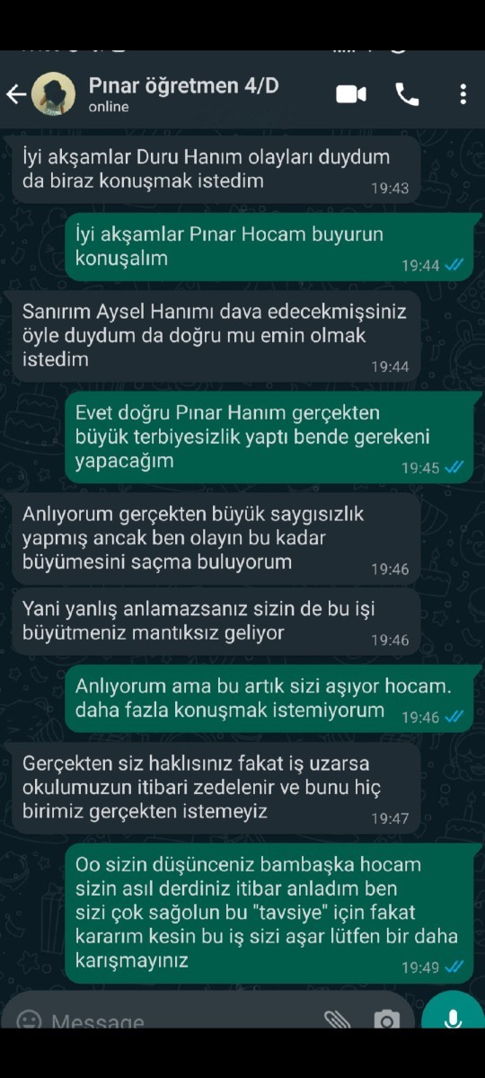 Kızımın arkadaşının annesini dava ettiğim için sorun ben miyim?