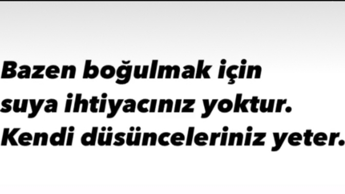 Herşeyi kafaya takar mısınız?
