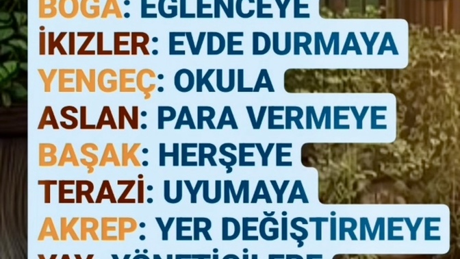 Senin neye/nelere alerjin var?