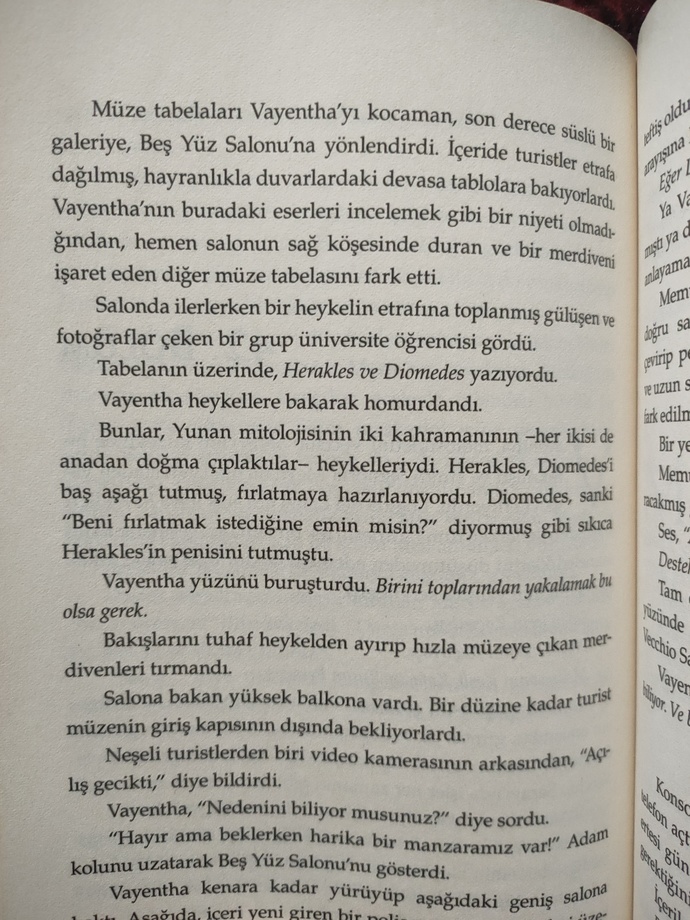 En sevdiğiniz kitap paragrafı var mı?