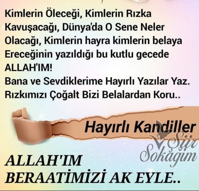 Berat Kandilimiz mübarek olsun KS. Kandillerde neler yaparsınız nasıl geçirirsiniz?