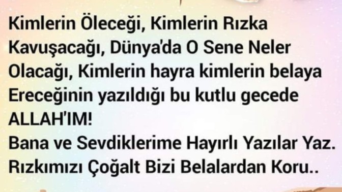 Berat Kandilimiz mübarek olsun KS. Kandillerde neler yaparsınız nasıl geçirirsiniz?