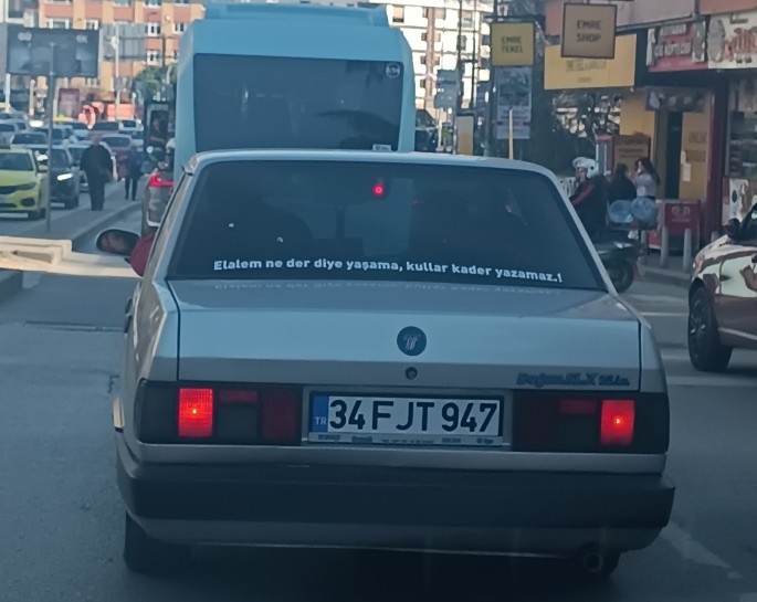 Elalem ne der diye mi yaşıyorsunuz?