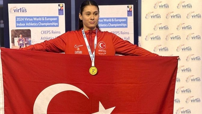 2024 Virtus Dünya Salon Atletizm Şampiyonası’nda yarışan özel sporcu Aysel Önder, dünya dekoru kırarak altın madalya kazandı. Tebrikler hazır mı?