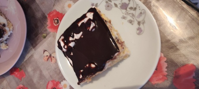 Akşam çayı için, yaptığım pastam nasıl olmuş?