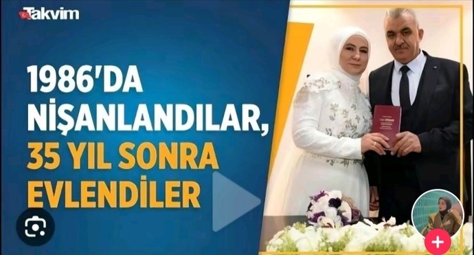 Sevdiğinizle evlenmek için 35 yıl bekler miydiniz?