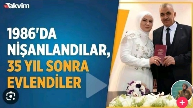 Sevdiğinizle evlenmek için 35 yıl bekler miydiniz?