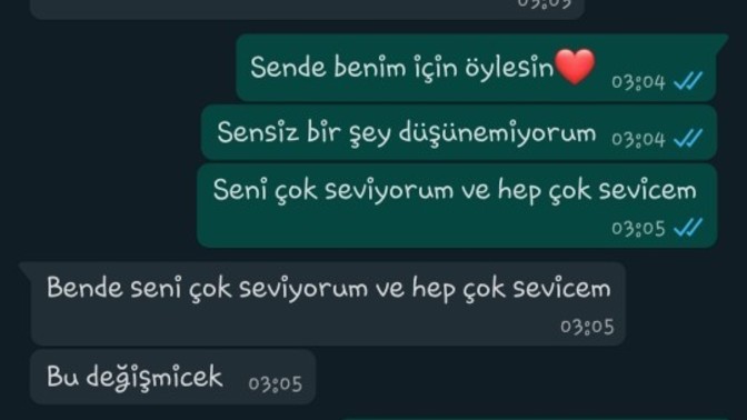 Siz de bu tarz konuşmalar yaptığınız kişiden ayrıldınız mı?