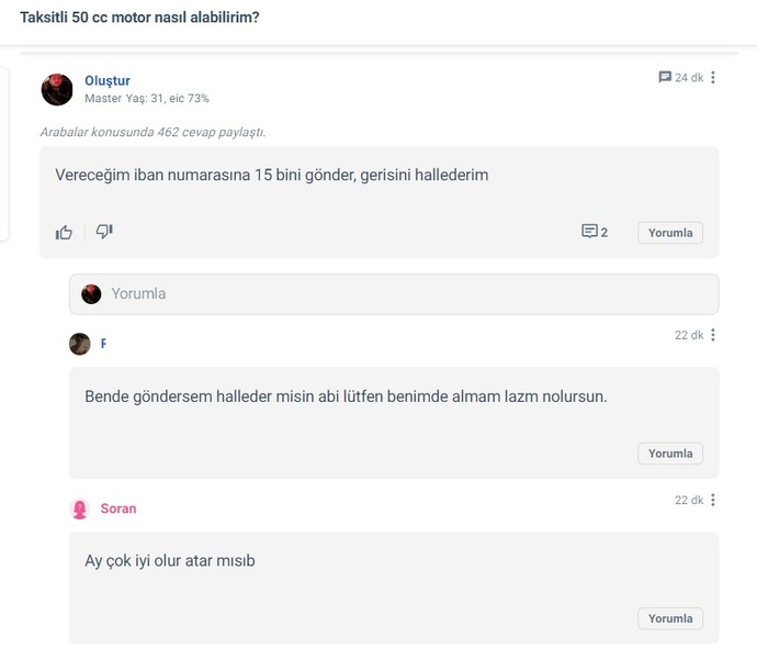 Neye müsait miyim?