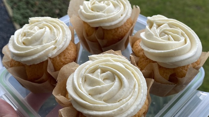 İlk cupcake denemem, nasıl buldunuz 🤩?