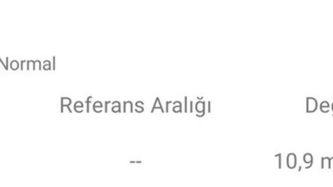 Bu çizgi ne oluyor değer normal mi şimdi?