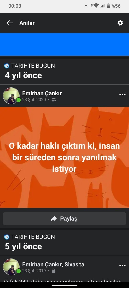 Neden hep hakli cikiyorum?