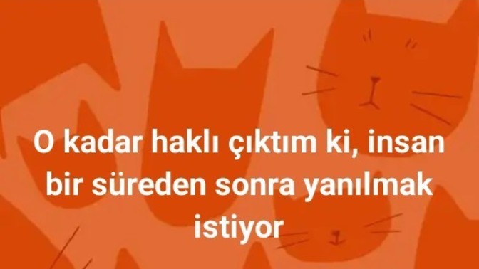 Neden hep hakli cikiyorum?