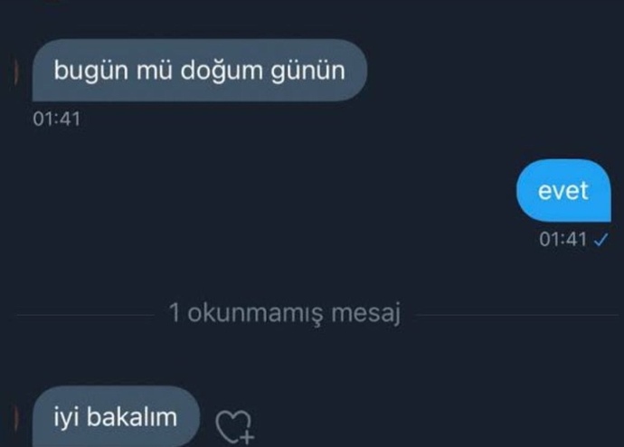Bugün Rte’nin doğum günü. Kendisine söylemek istediğiniz şeyler var mı?