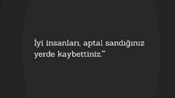 En büyük hatanız nedir?