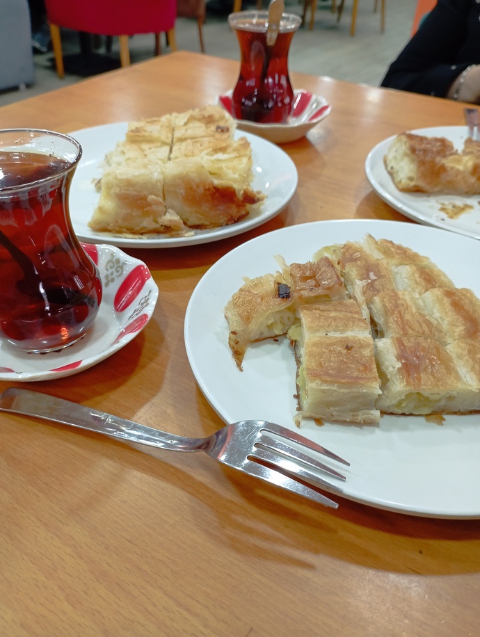 Börek atıştırmalık olamaz mı?