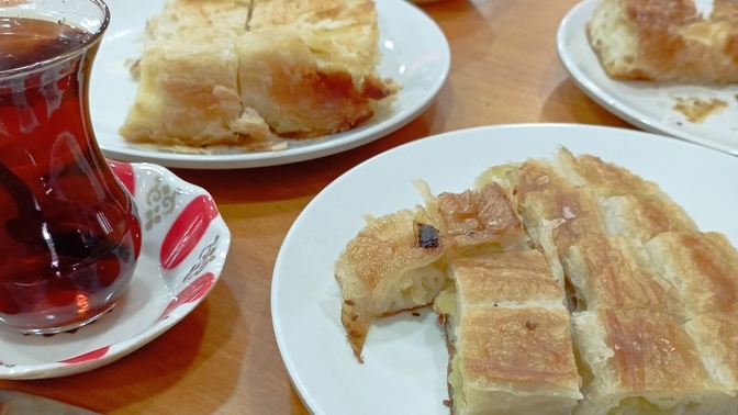 Börek atıştırmalık olamaz mı?