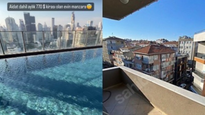 770 dolar kira bedeli olan 2 farklı ülkedeki evlerin balkon manzaraları... Bangkok, Sathorn vs İstanbul, Bahçelievler! Coğrafya kader midir?