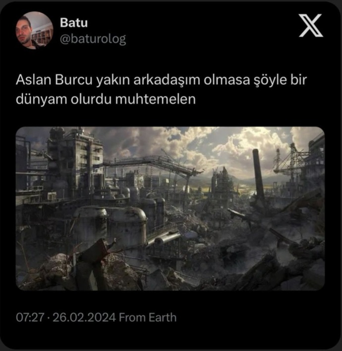 Batunun arkadaşı aslan kadınıymış ama