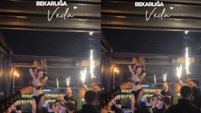 Sosyal medyada popüler olan dansözlü bekarlığa veda partisi izleyenleri ikiye böldü. Sizce dansöz çağırmak abartı mı?