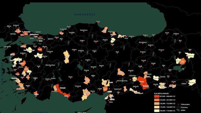 TÜİK il olmaya aday 25 ilçeyi açıklamış. Sizce Lüleburgaz, Fethiye, Nazilli gibi ilçelerden hangileri il olmalı?