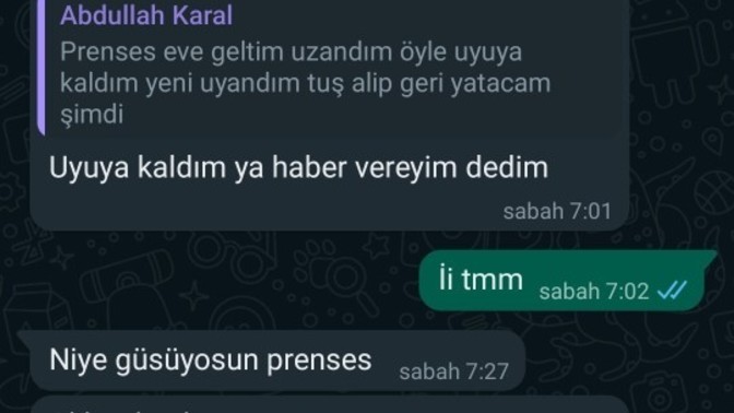 Yalan konuşuyor olabilir mi?