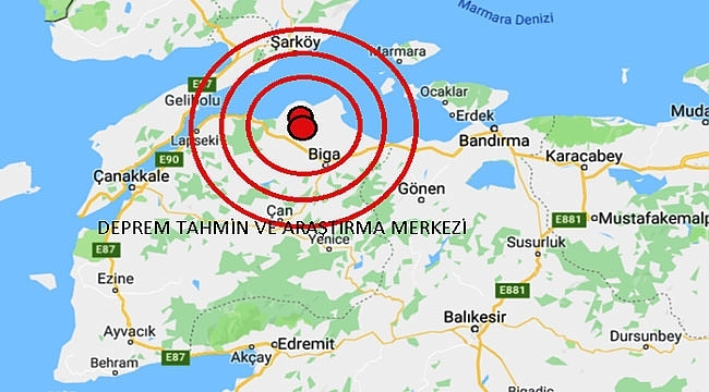 Çanakkalede 4.6 büyüklüğünde deprem meydana geldi. Deprem ülkesi olduğumuzun farkında mıyız?