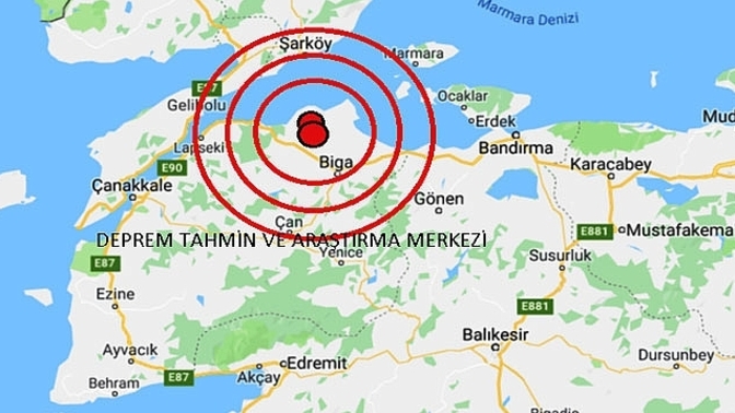 Çanakkale'de 4.6 büyüklüğünde deprem meydana geldi. Deprem ülkesi olduğumuzun farkında mıyız?