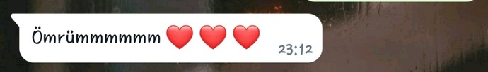 En son aldığınız hangi mesaj sizi mutlu etti?