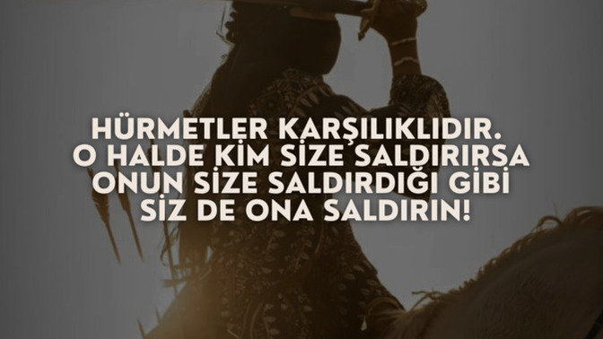Kısasa kısas yapar mısınız?