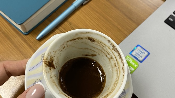Bugünün kahvesi içildi mi?