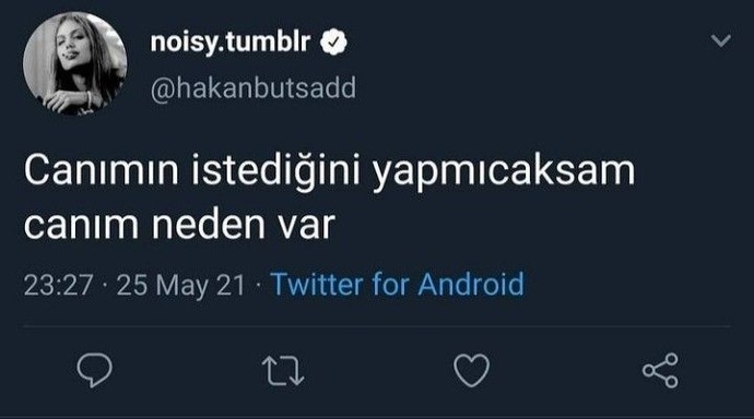 Hayatının özetini bir cümle ile anlatabilir misin?