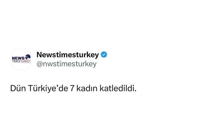 Dün 7. kadın hayattan koparıldı eşleri tarafından kadın cinayetlerine bir çözüm bulunurmu?