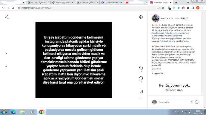 Bu adam bir icat etmiş adı gönderme diye sizce nasıl bi icat işe yarar mı?