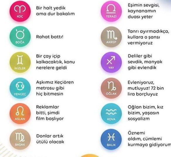 Burcunuzun gelin arabası mottosu ne olurdu?