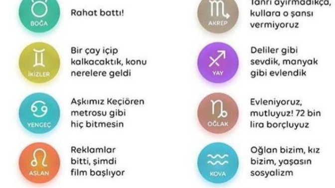 Burcunuzun gelin arabası mottosu ne olurdu?