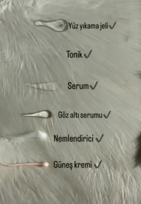 Cilt bakımı ürünlerini hangi sırayla yapman gerektiğini biliyor musun?