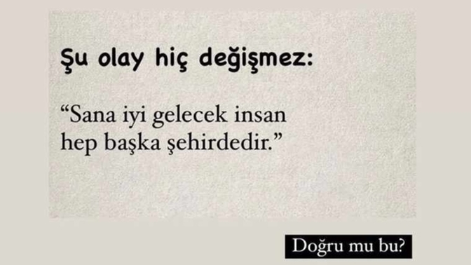 Anlaşabildiğiniz kişi uzakta mı yakında mı?