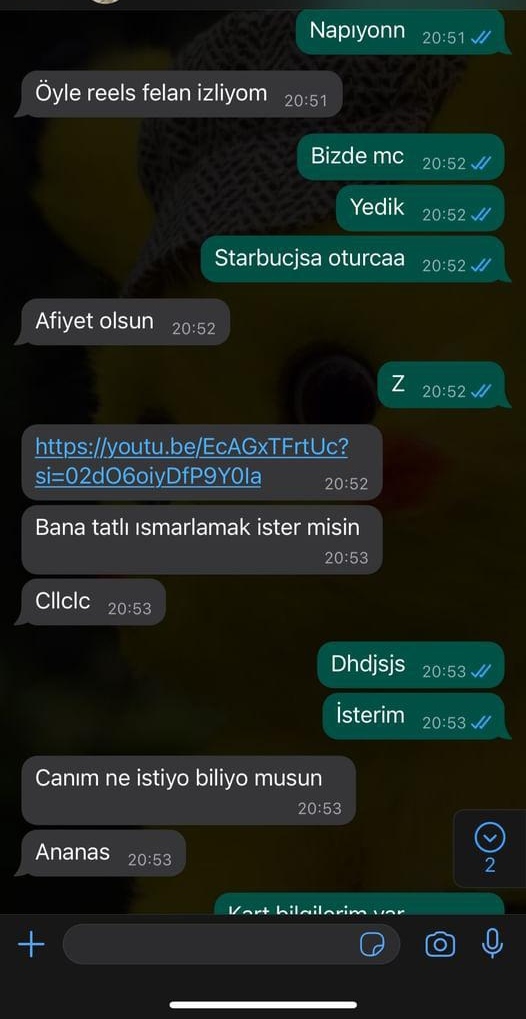 Sevgiliniz kız kankasıyla böyle bir konuşmaya girse ne tepki verirsiniz?