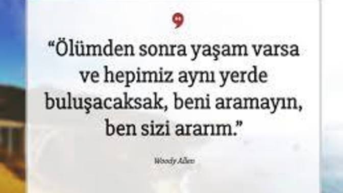 Öldüğünüz zaman arkanızdan "iyi bilirdik" mi diyecekler yoksa "iyi ki öldü" mü?