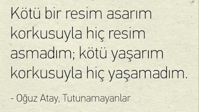 Sonu kötü olur diye yaşamaktan korktuğunuz şeyler oldu mu?