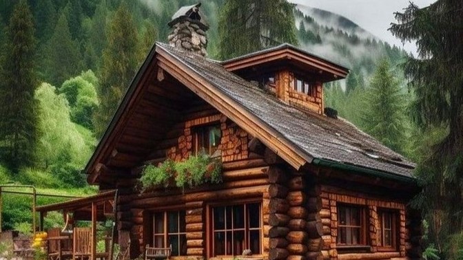 Şehirden uzak, doğa ile iç içe bir evde yaşamak ister miydiniz?