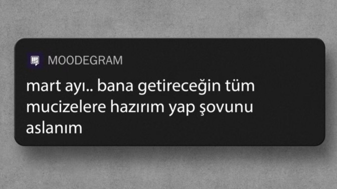 Bugün 1 Mart! Mart ayından beklentileriniz neler?