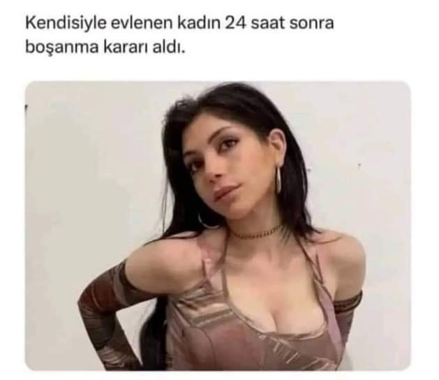 Kendinizle evli olsanız ayrılma nedeniniz ne olurdu?