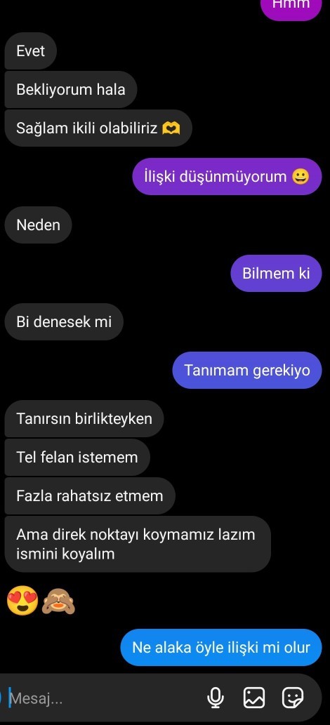 Bu ne kadar samimi bana hiç samimi gelmedi çünkü amacı nedir?