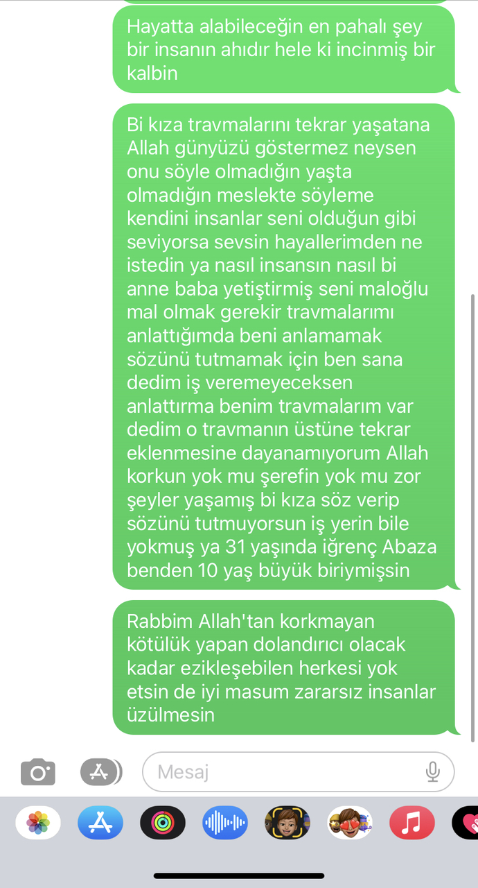 Bana 28 yaşındayım diyen adam 31 yaşında çıktı. Neden bu kadar kötü kaderim?
