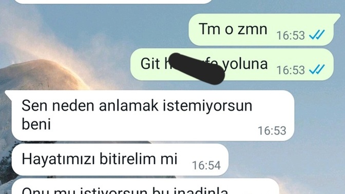 Evet sizce bizin bir şansımız var mı bu mesajına istinaden?