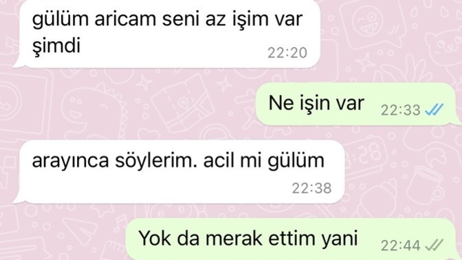 Aldatılıyor muyum içimde kötü bir his var ve midem bulanıyor?