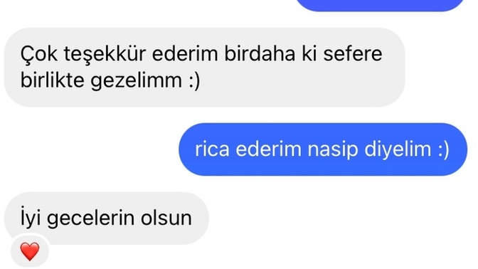 Sizce yarın yazar mı bana selam falan diye?
