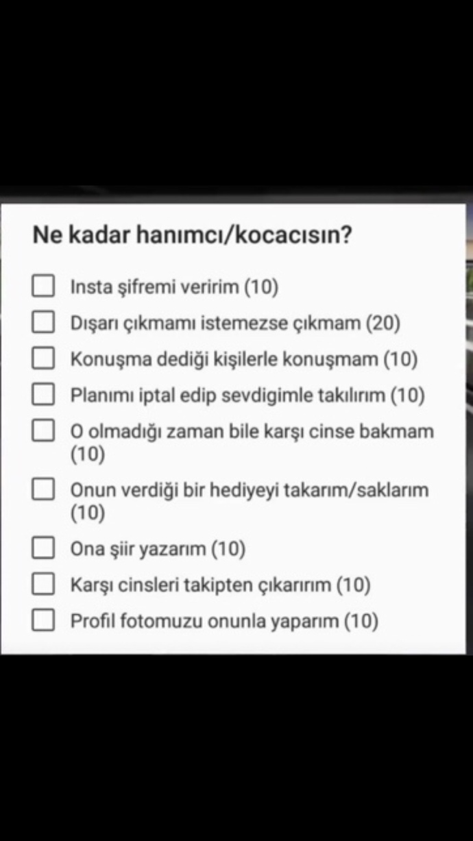 Ne kadar hanımcı/kocacısın?